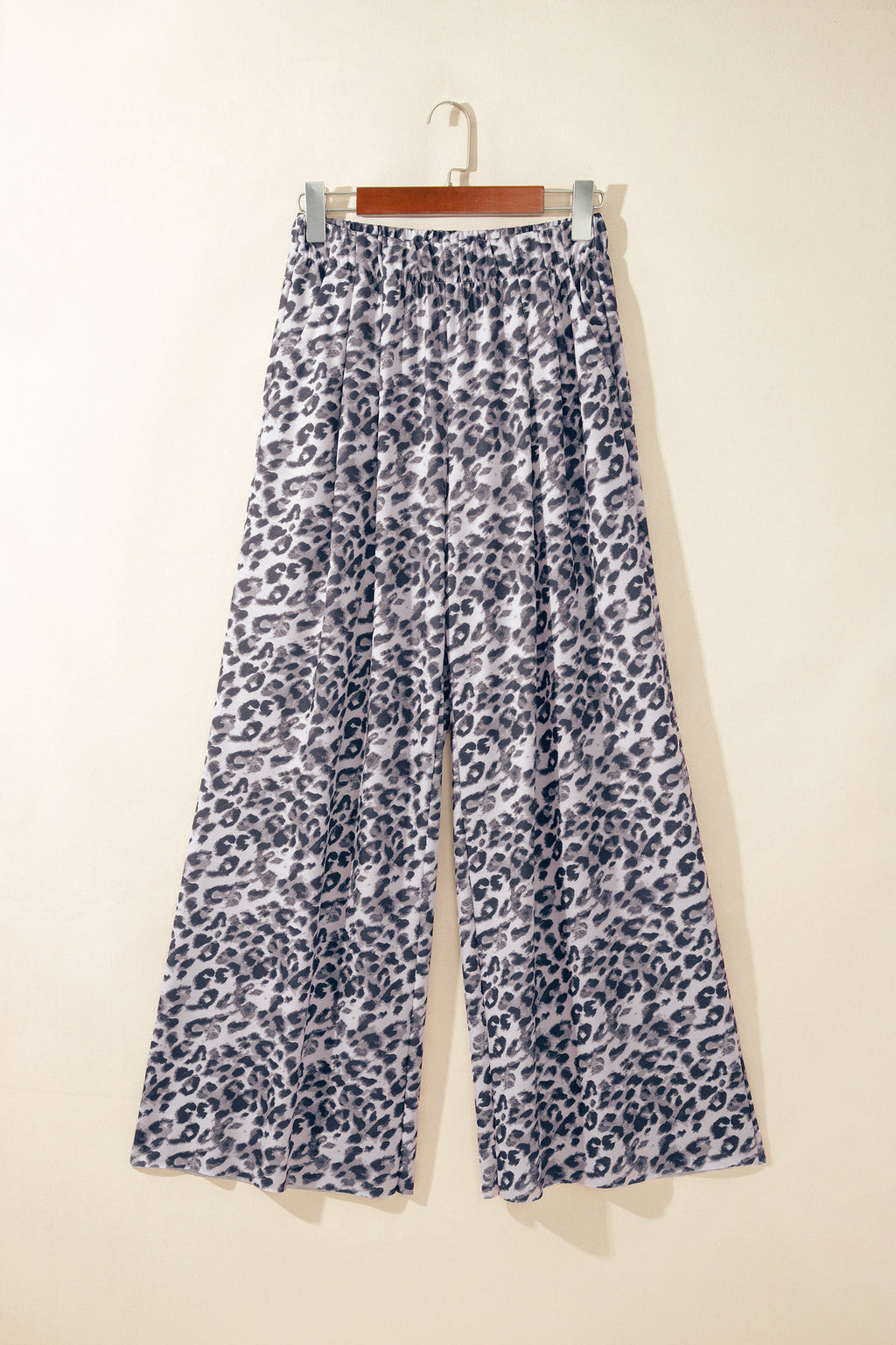 Multicolour Leopard Print Wide Leg Full Length Pants BD Collective