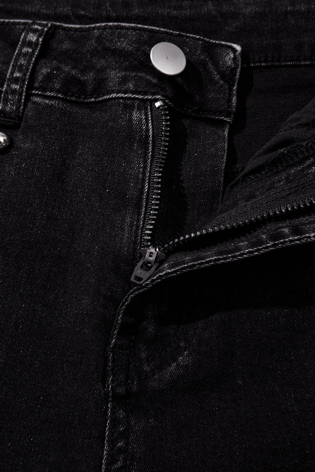 Black studded jeans, view 15