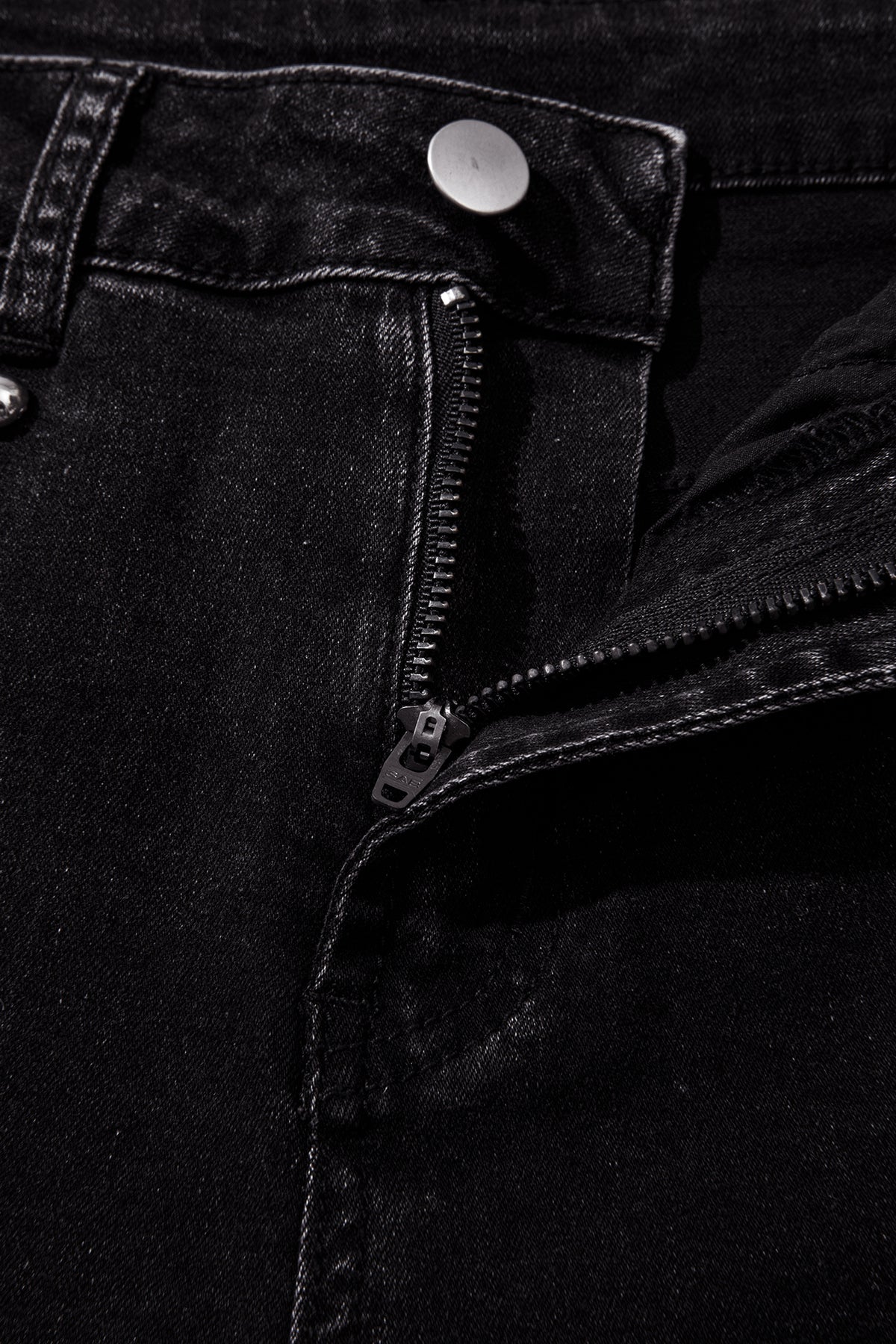 Black studded jeans, view 15