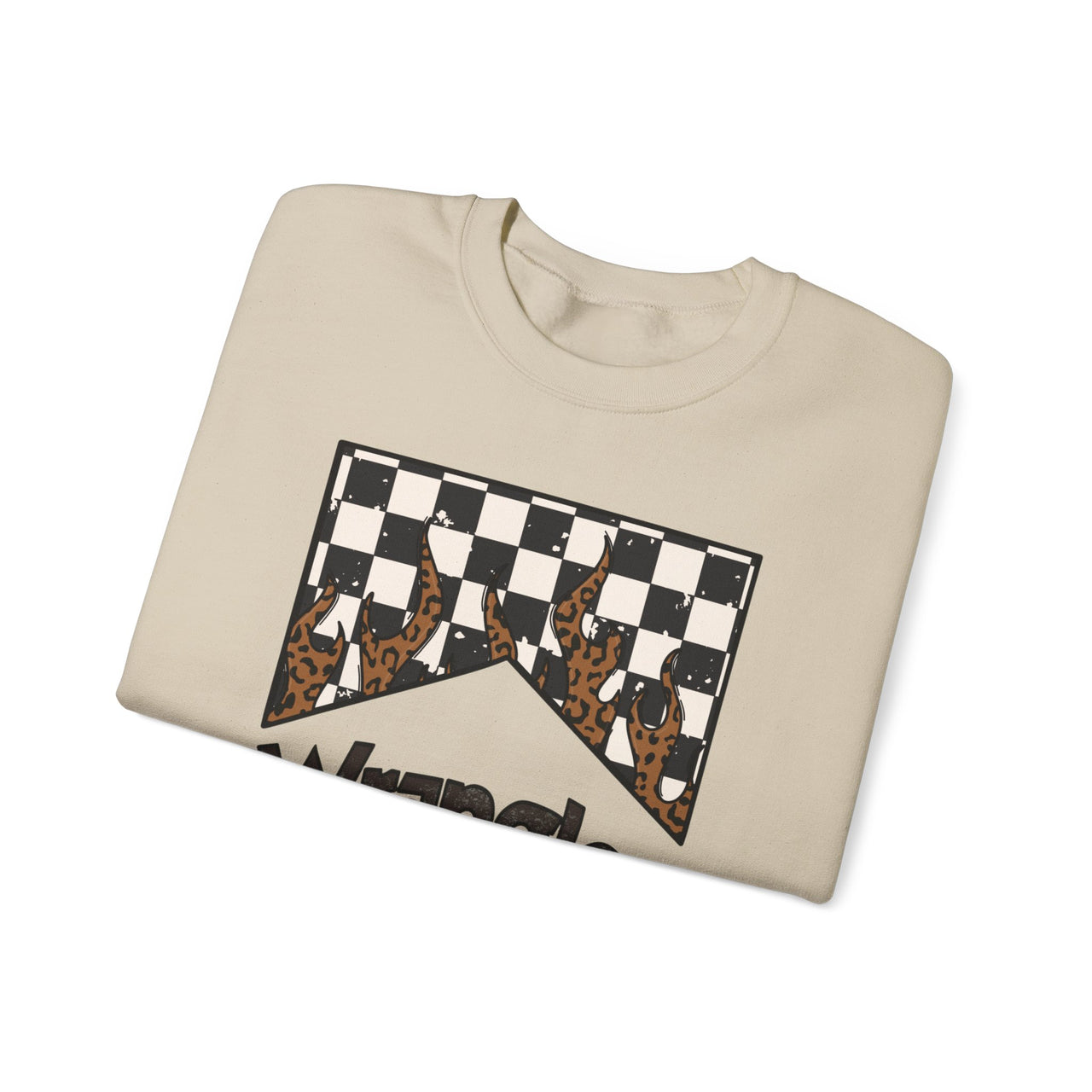 Wrangler Checkered Logo Crewneck Sweatshirt