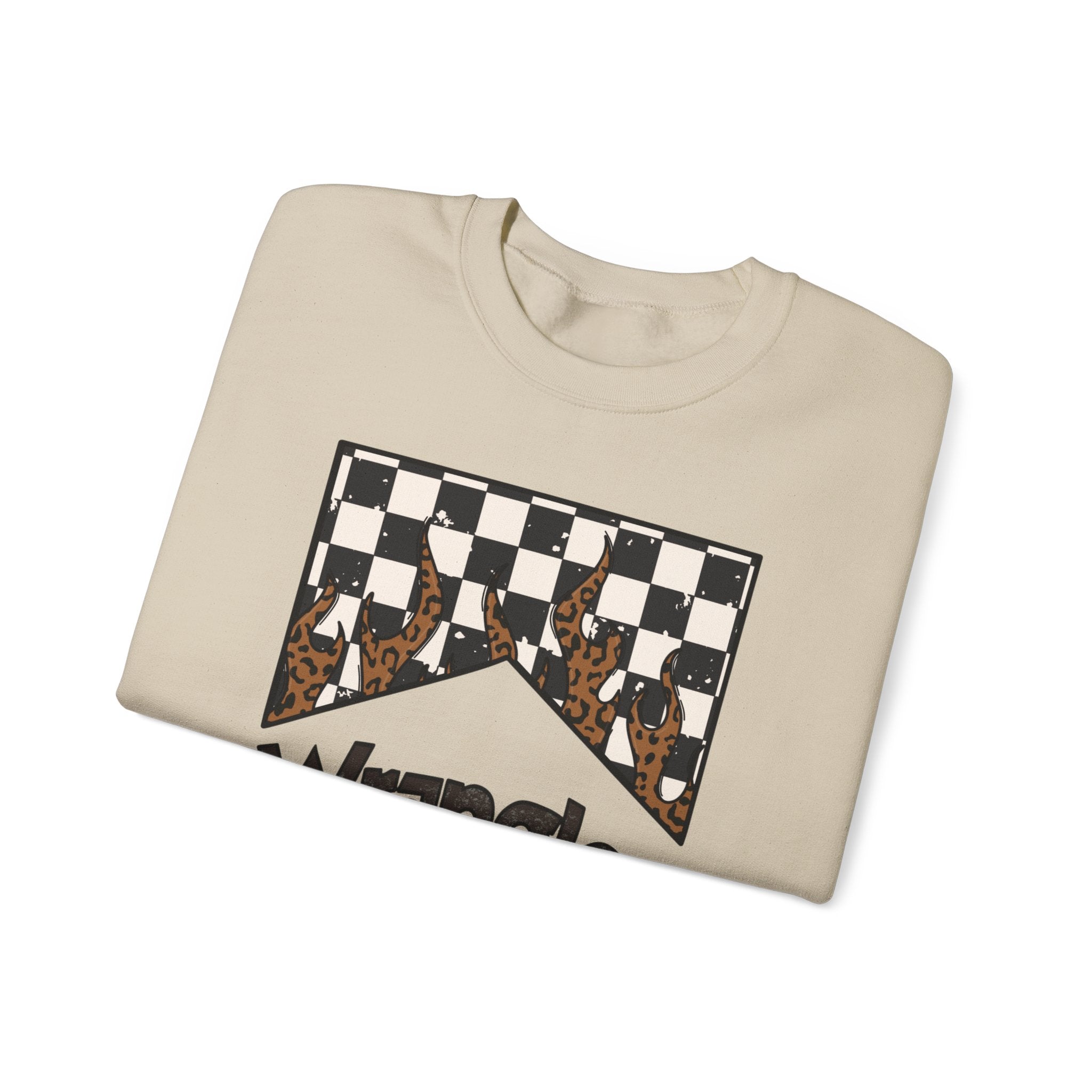 Wrangler Checkered Logo Crewneck Sweatshirt