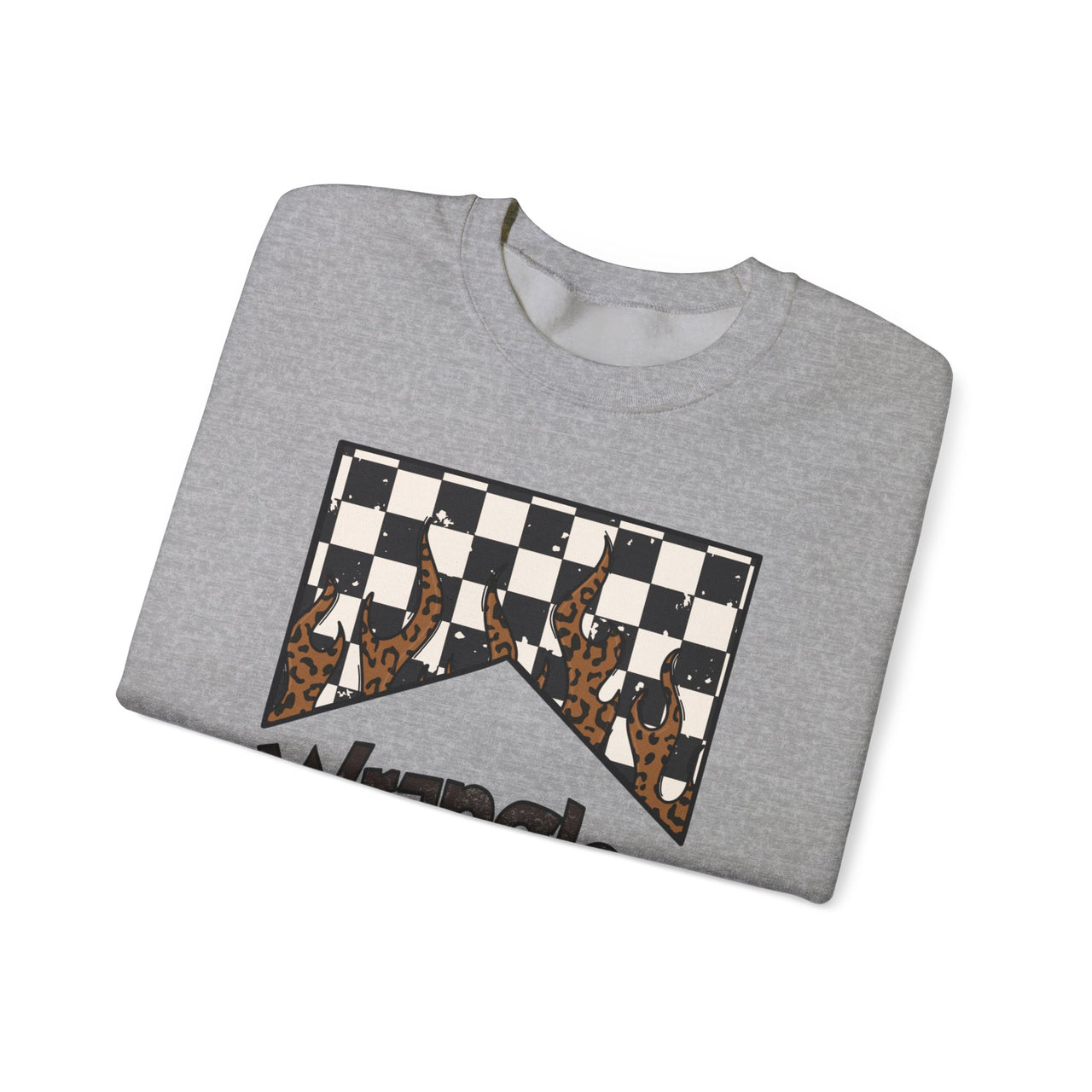 Wrangler Checkered Logo Crewneck Sweatshirt