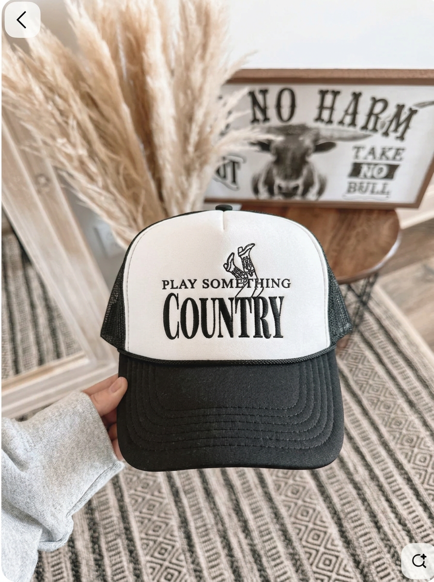Country Play Something Trucker Hat