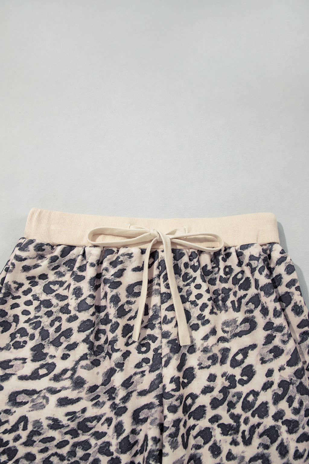 Leopard zip-up hoodie pant set, view 11