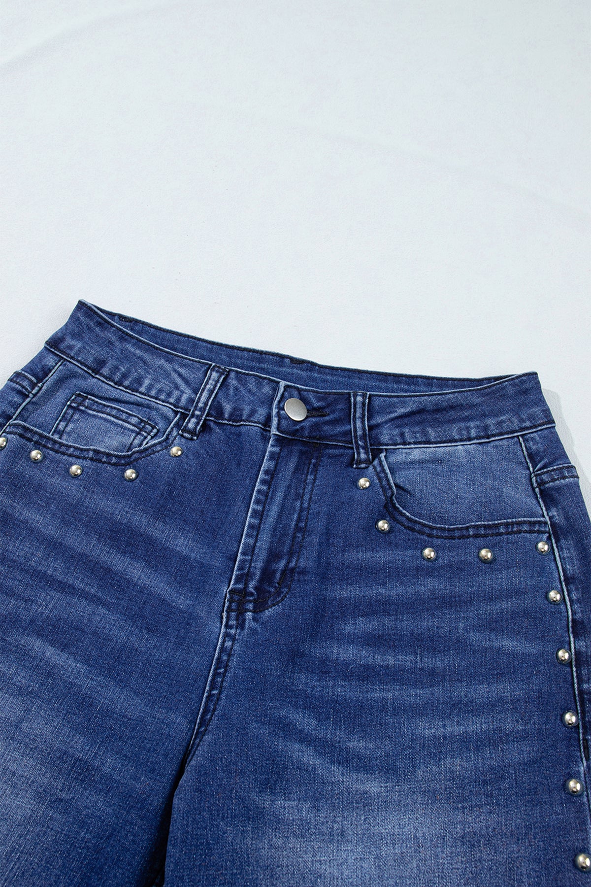 Black studded jeans, view 26