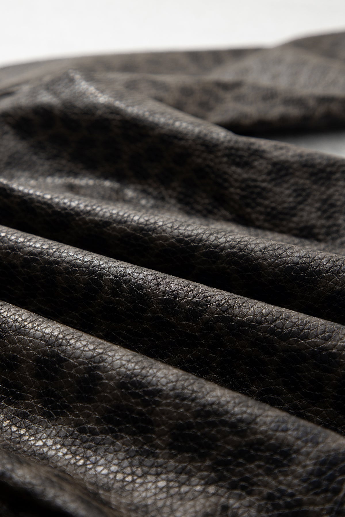 Leopard colorblock collar jacket, view 12