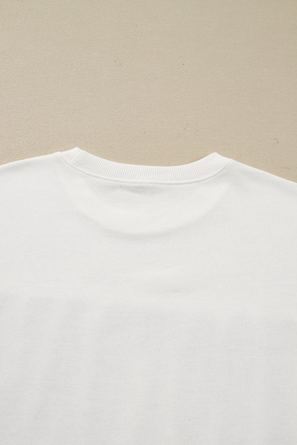 White 3D football sweatshirt, view 7