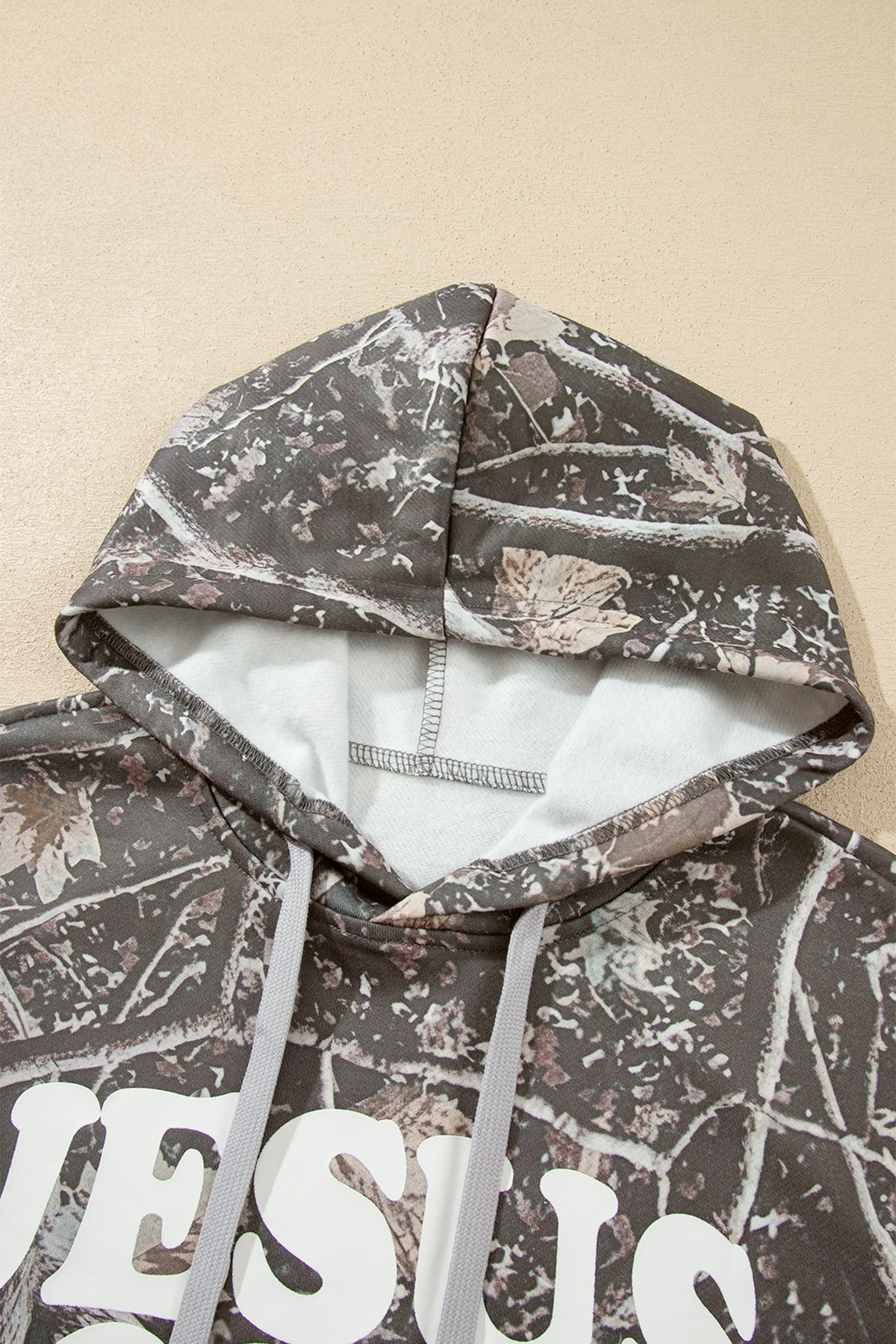 Jesus Loves You camo hoodie, view 13
