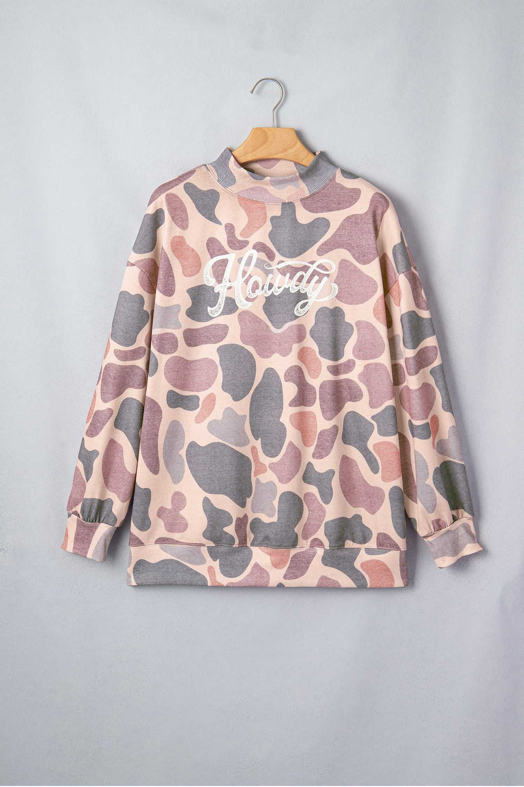 Camo Howdy pullover sweatshirt, view 4