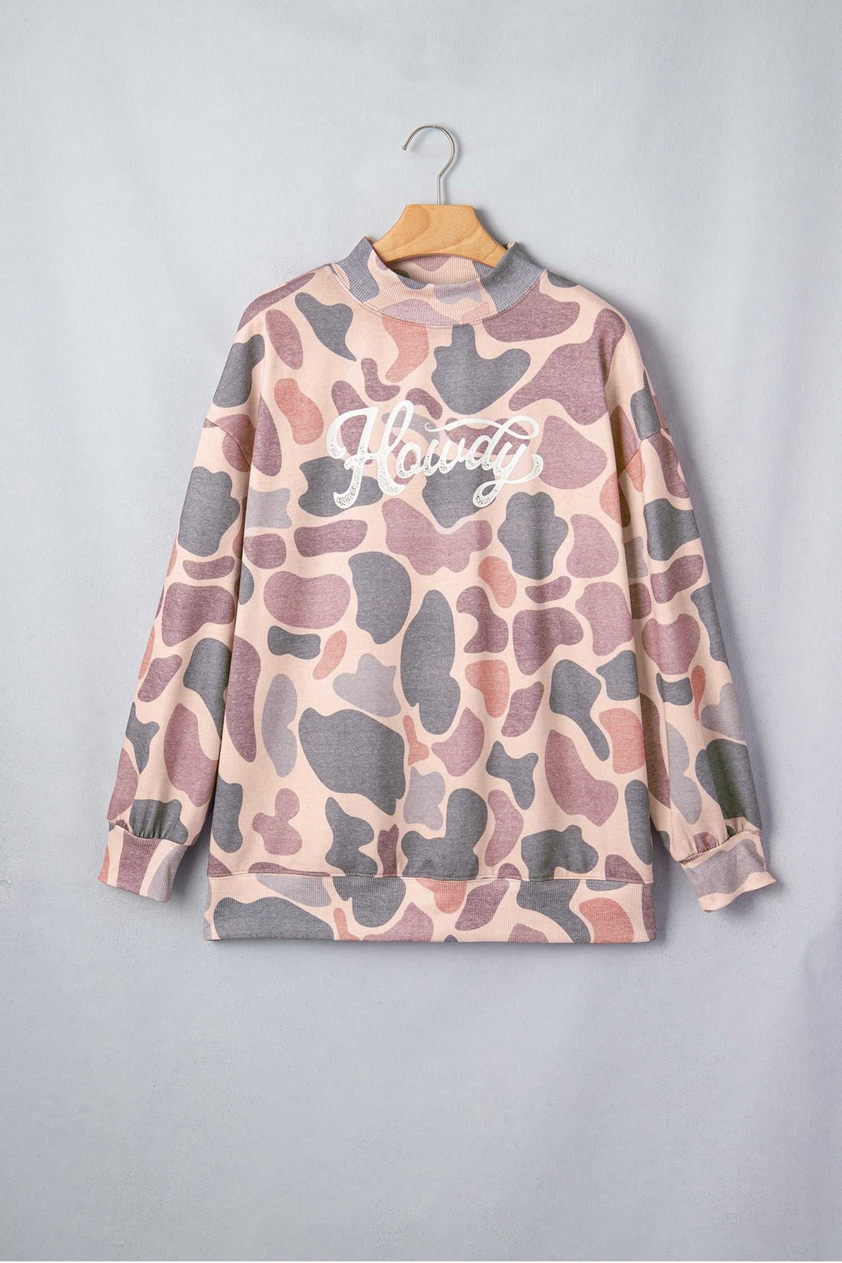 Camo Howdy pullover sweatshirt, view 4