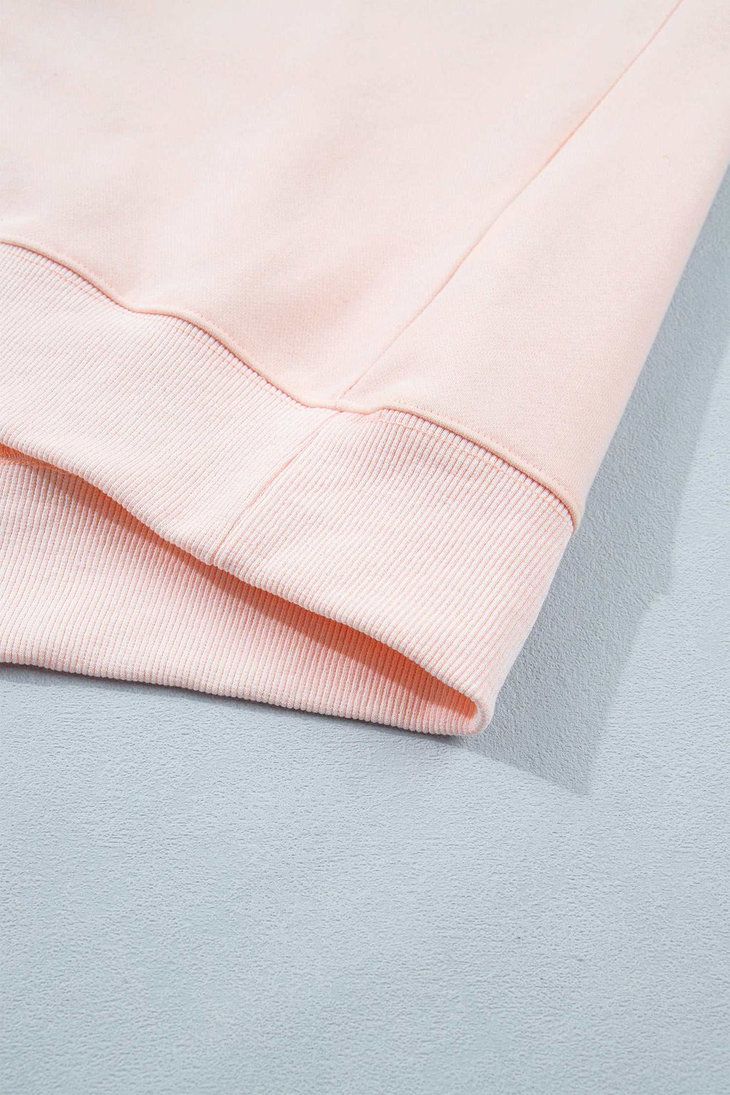 Pink Blessed plus size sweatshirt, view 7