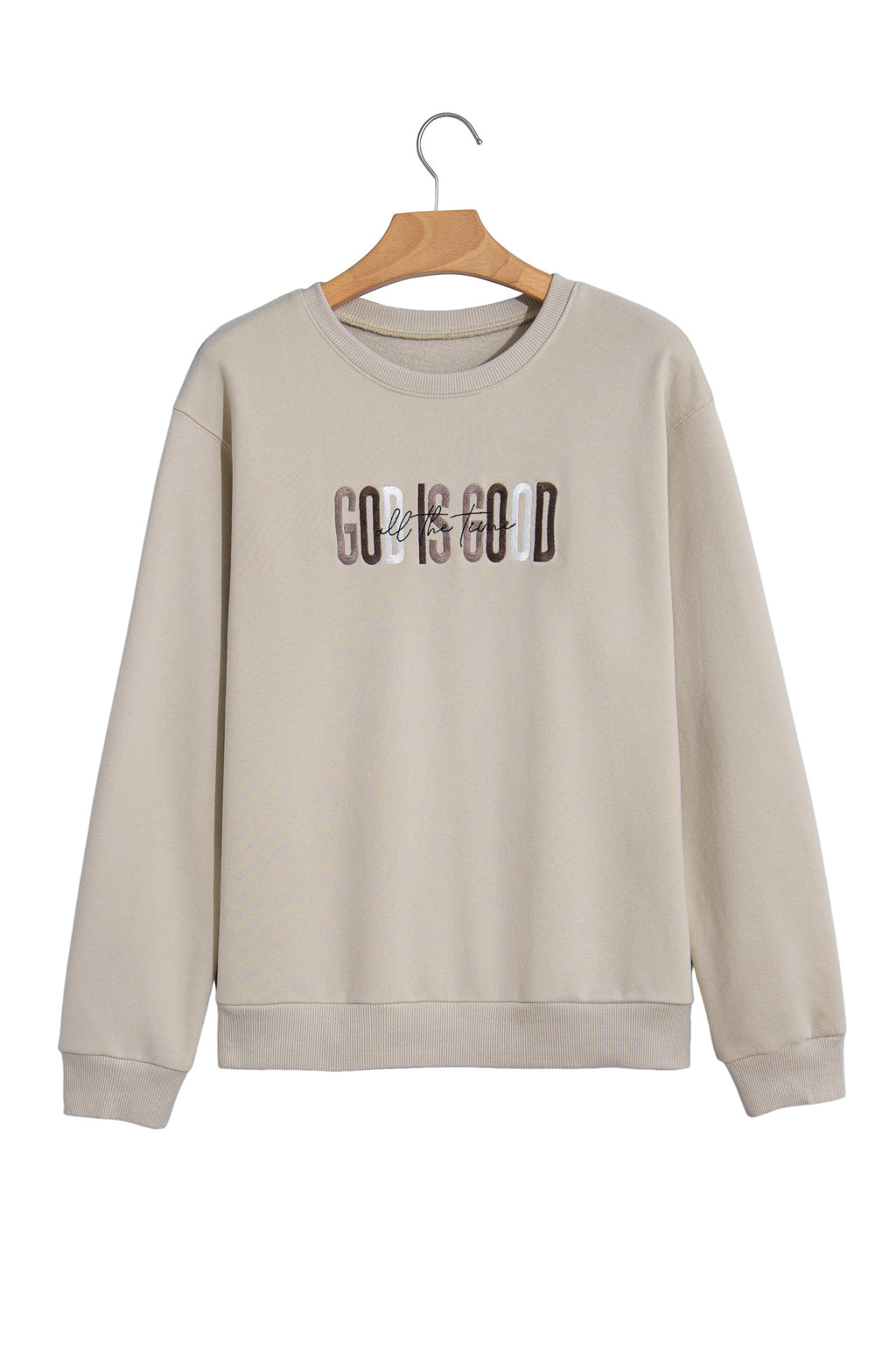 God Is Good embroidered sweatshirt, view 15