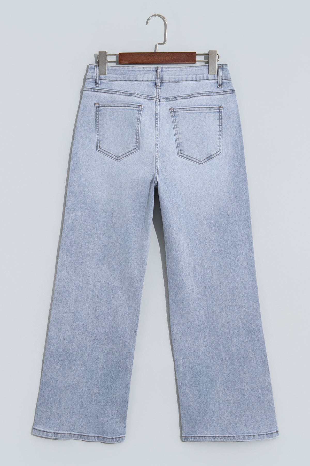 Beau Blue Sparkle Detail Western Casual Shift Jeans BD Collective