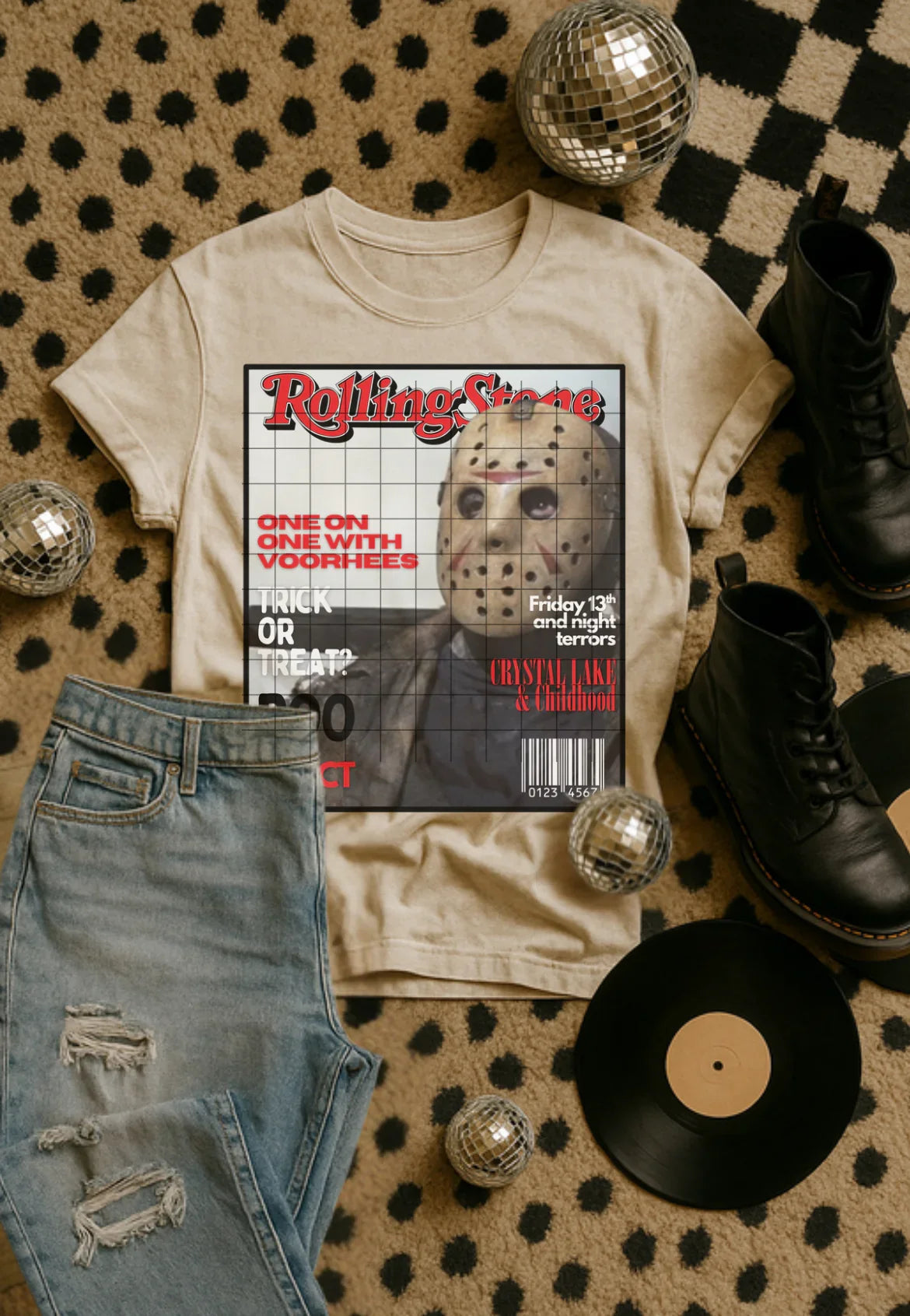 Retro Movie Poster Graphic Tee