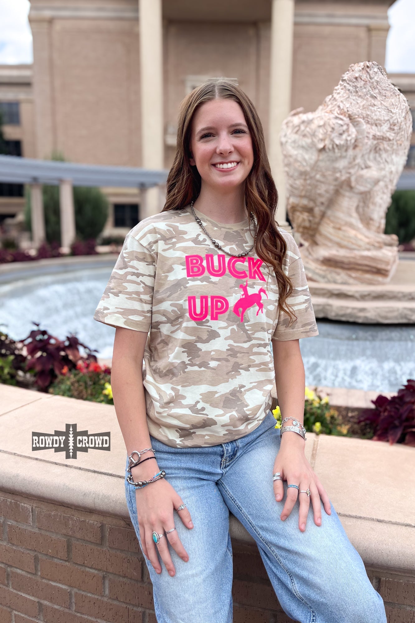 Buck Up Tee Rowdy Crowd Clothing
