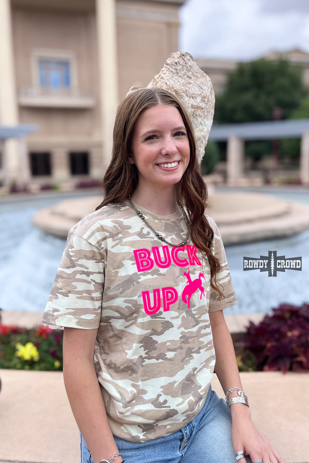 Buck Up Tee Rowdy Crowd Clothing