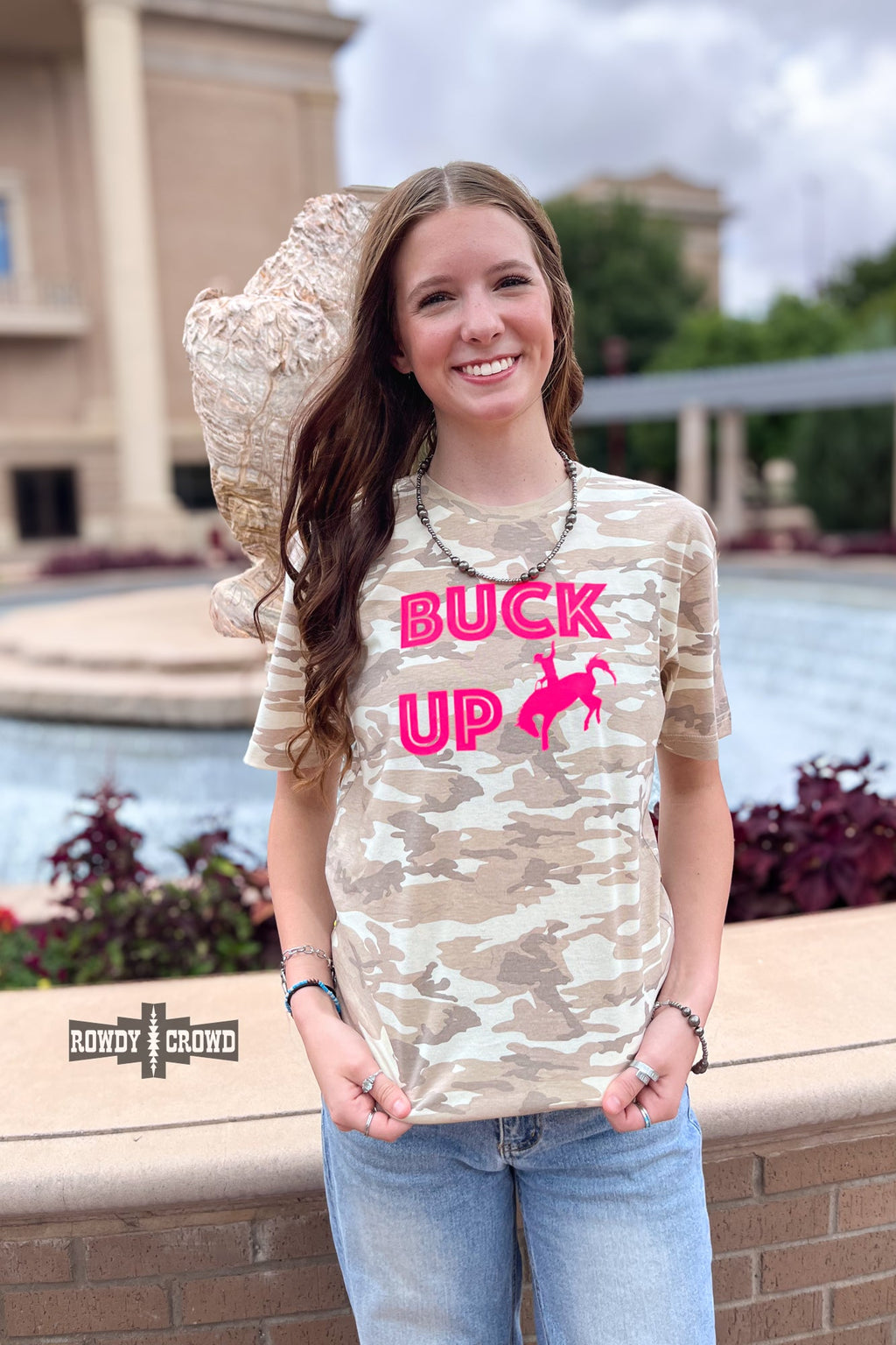 Buck Up Tee Rowdy Crowd Clothing