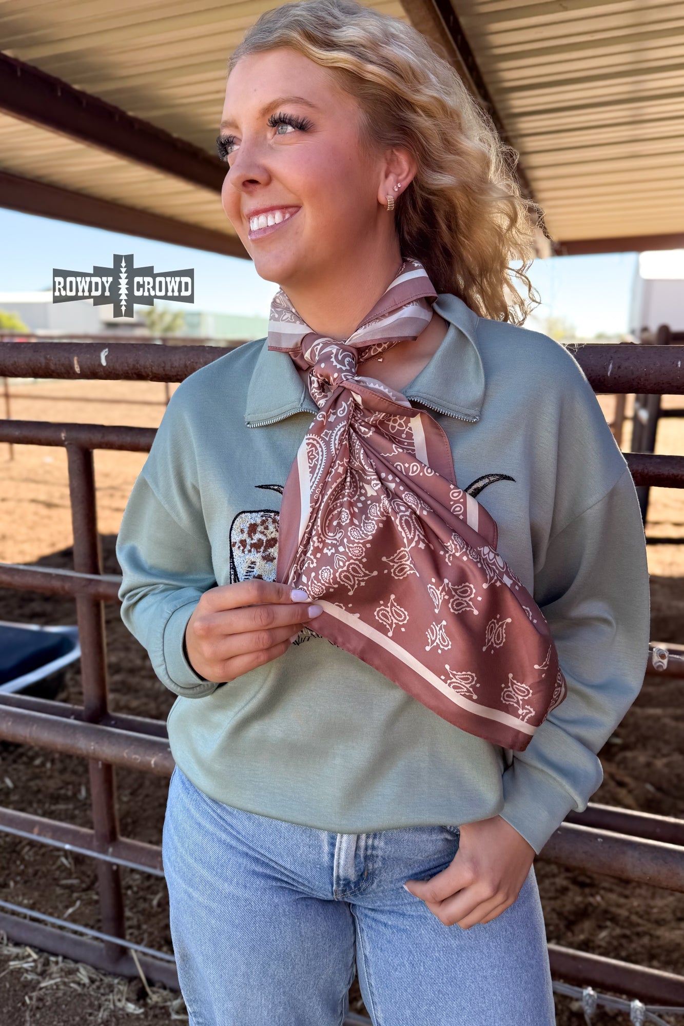 MOCHA Paisley Creek Wild Rag Rowdy Crowd Clothing