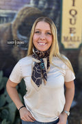 Rhinestone Cowgirl Wild Rag Rowdy Crowd Clothing