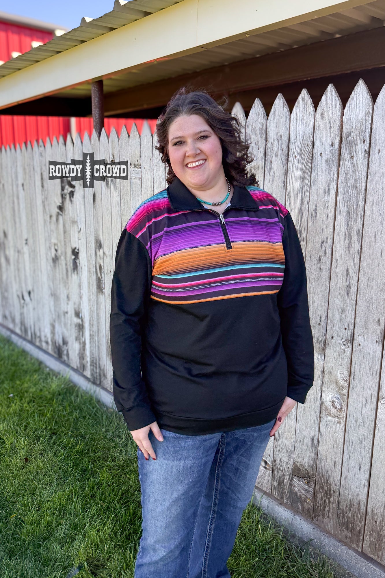 Gaucho Half Zip Rowdy Crowd Clothing