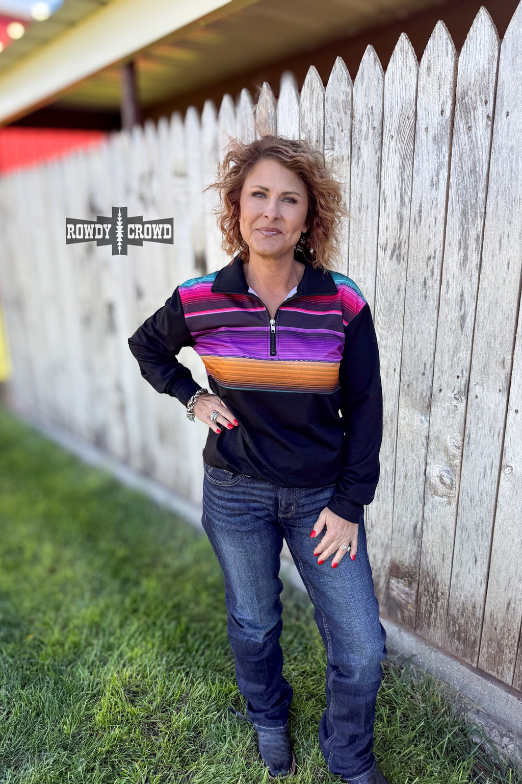 Gaucho Half Zip Rowdy Crowd Clothing