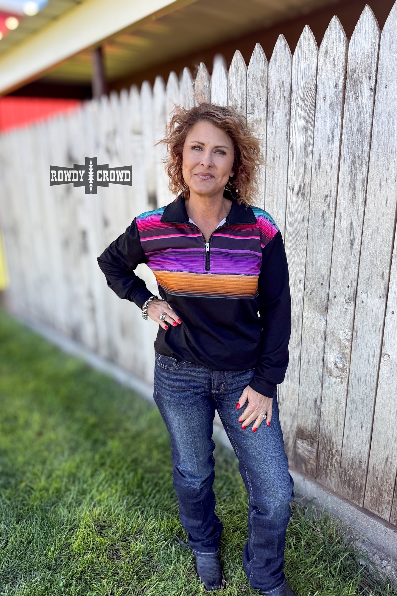 Gaucho Half Zip Rowdy Crowd Clothing