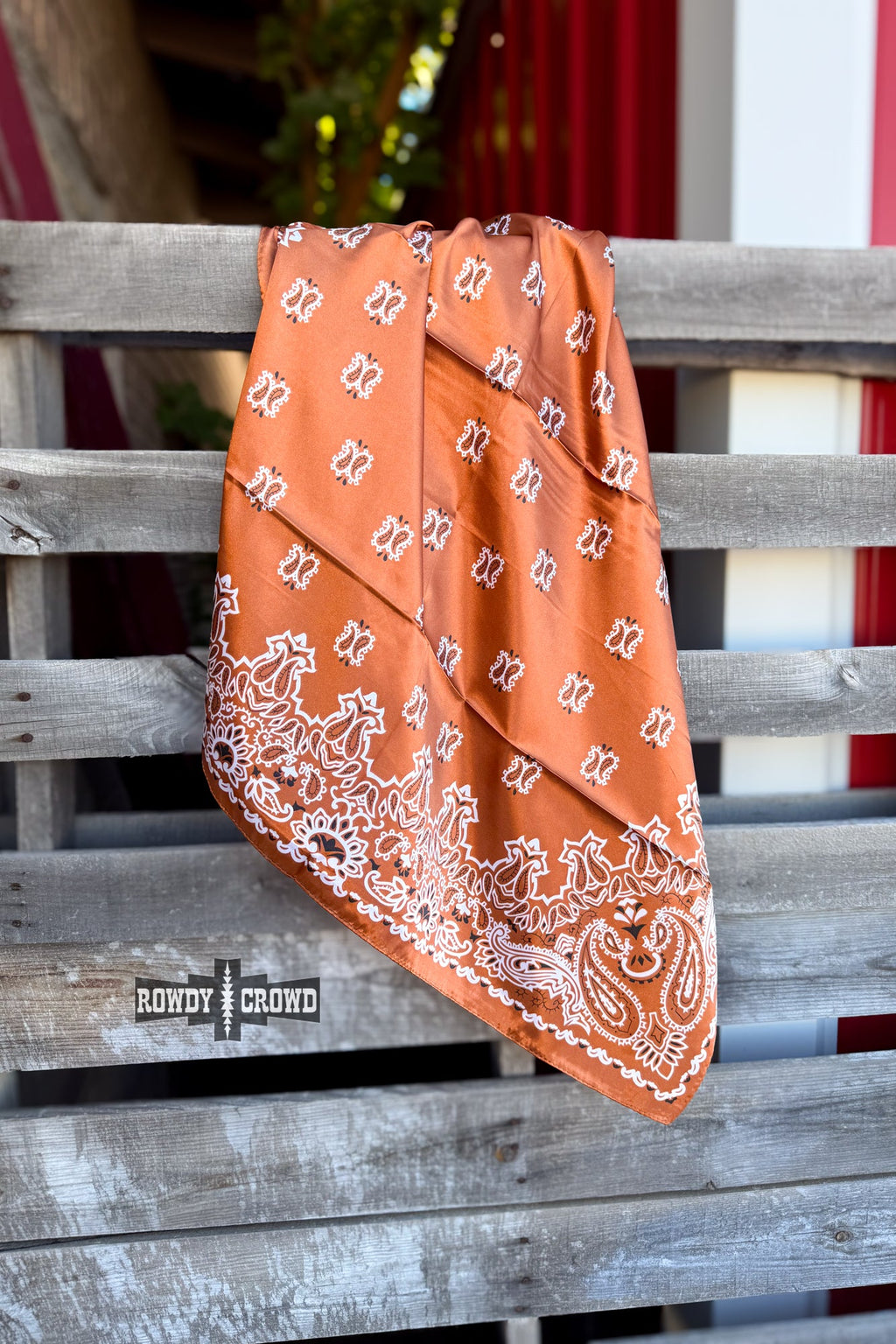 Cowboy Copper Wild Rag Rowdy Crowd Clothing