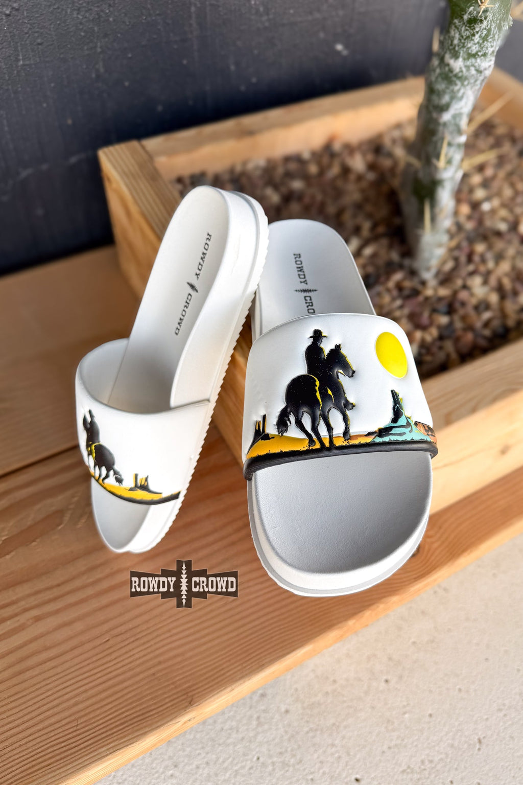 Saddle Bum Slides Rowdy Crowd Clothing
