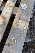 Mixed Metal 3 Bit Necklace Rowdy Crowd Clothing