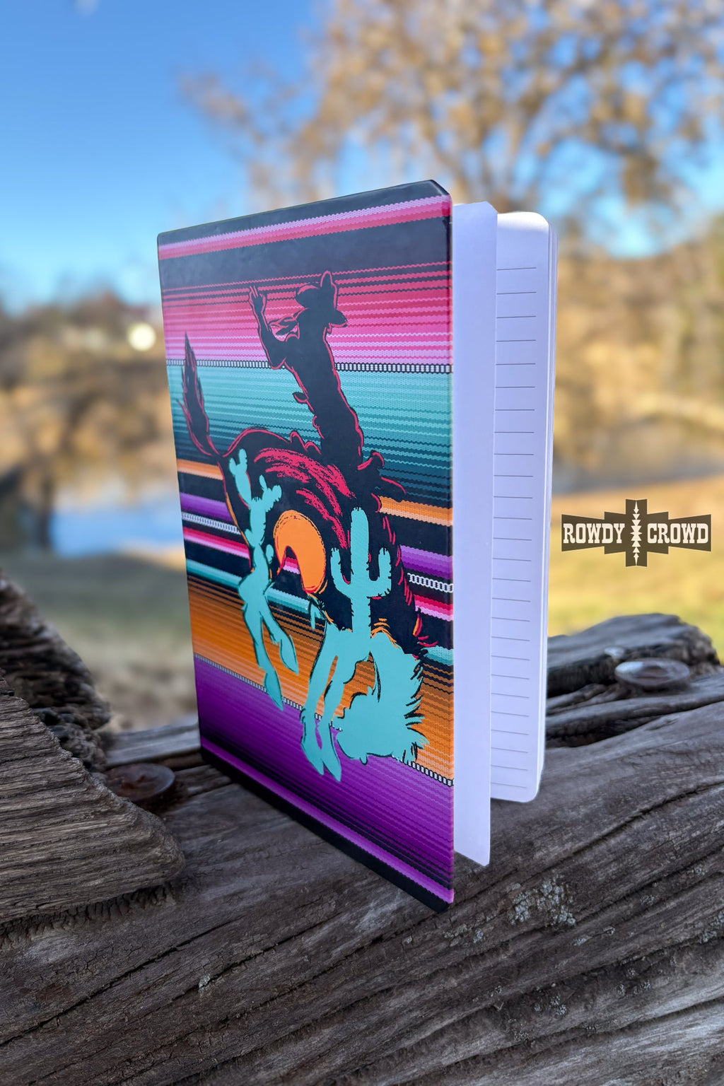 Cactus Cowgirl Notebook Rowdy Crowd Clothing