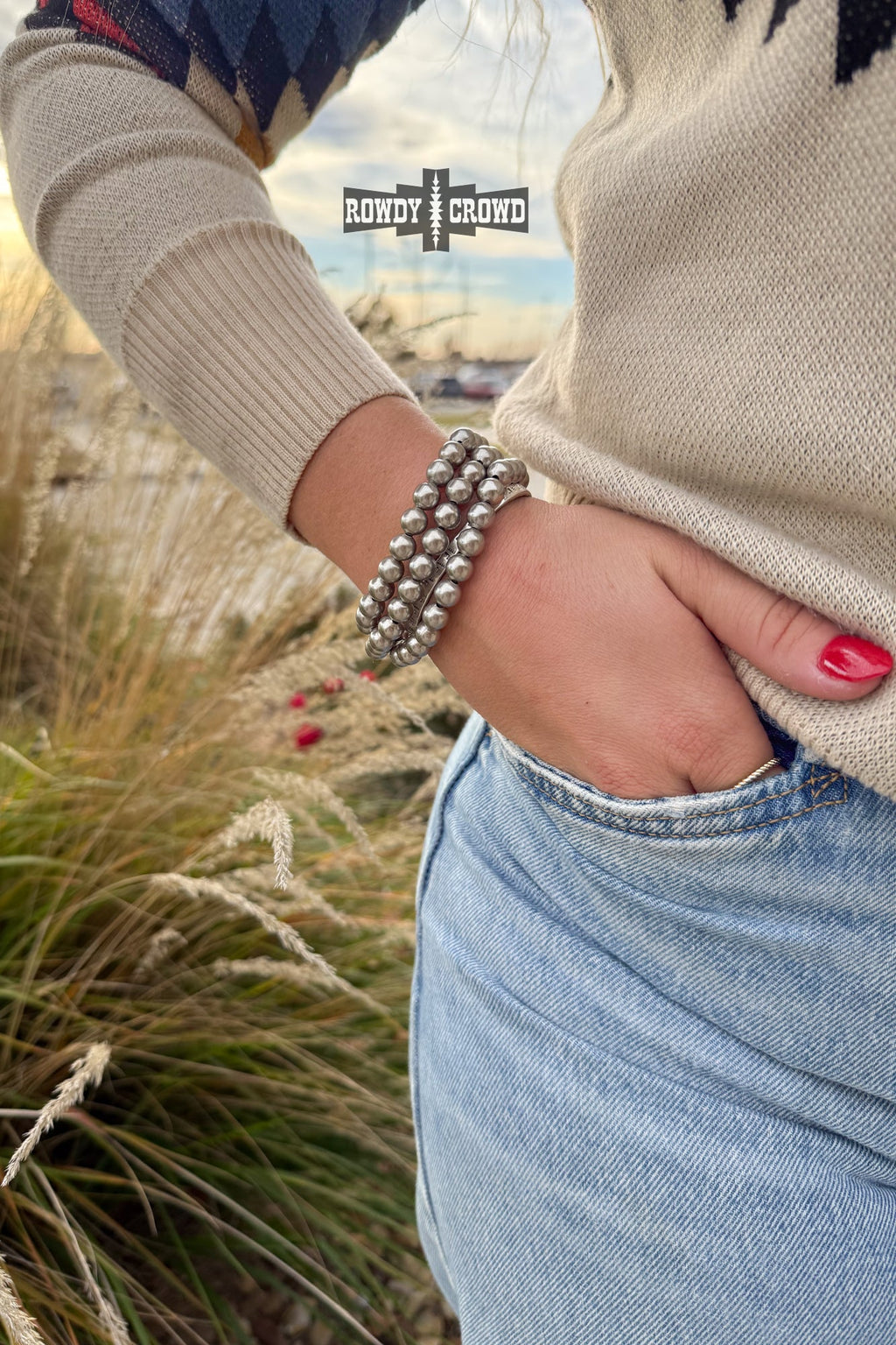 Pearl Desert Bracelet Rowdy Crowd Clothing