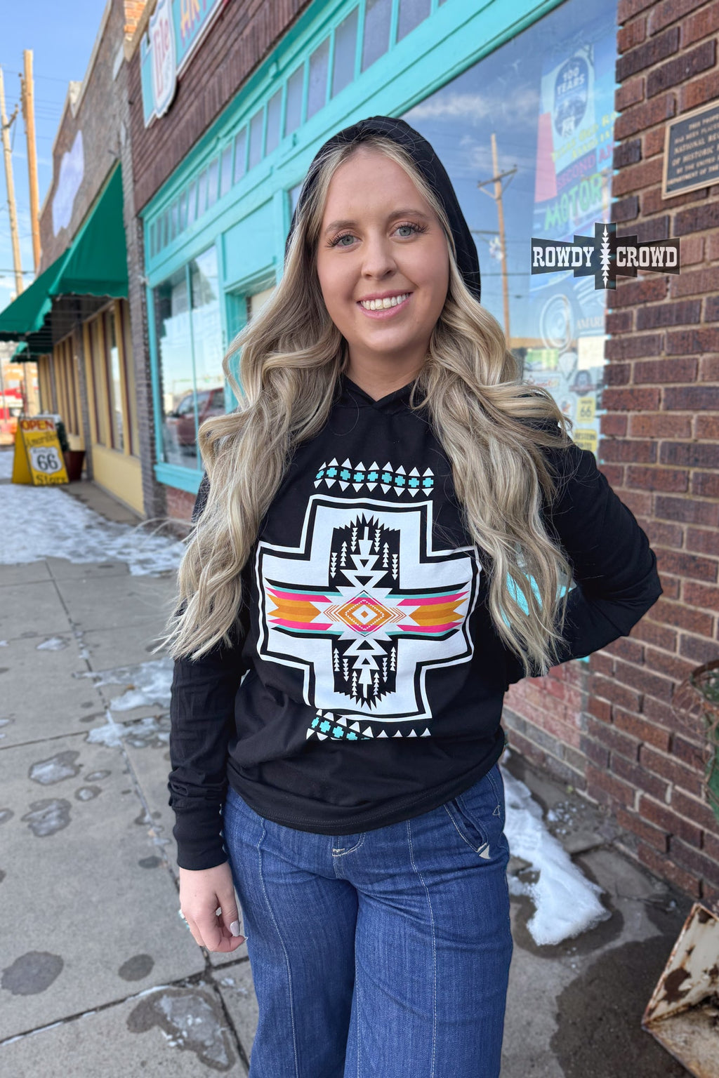 Angel Fire Hoodie Rowdy Crowd Clothing