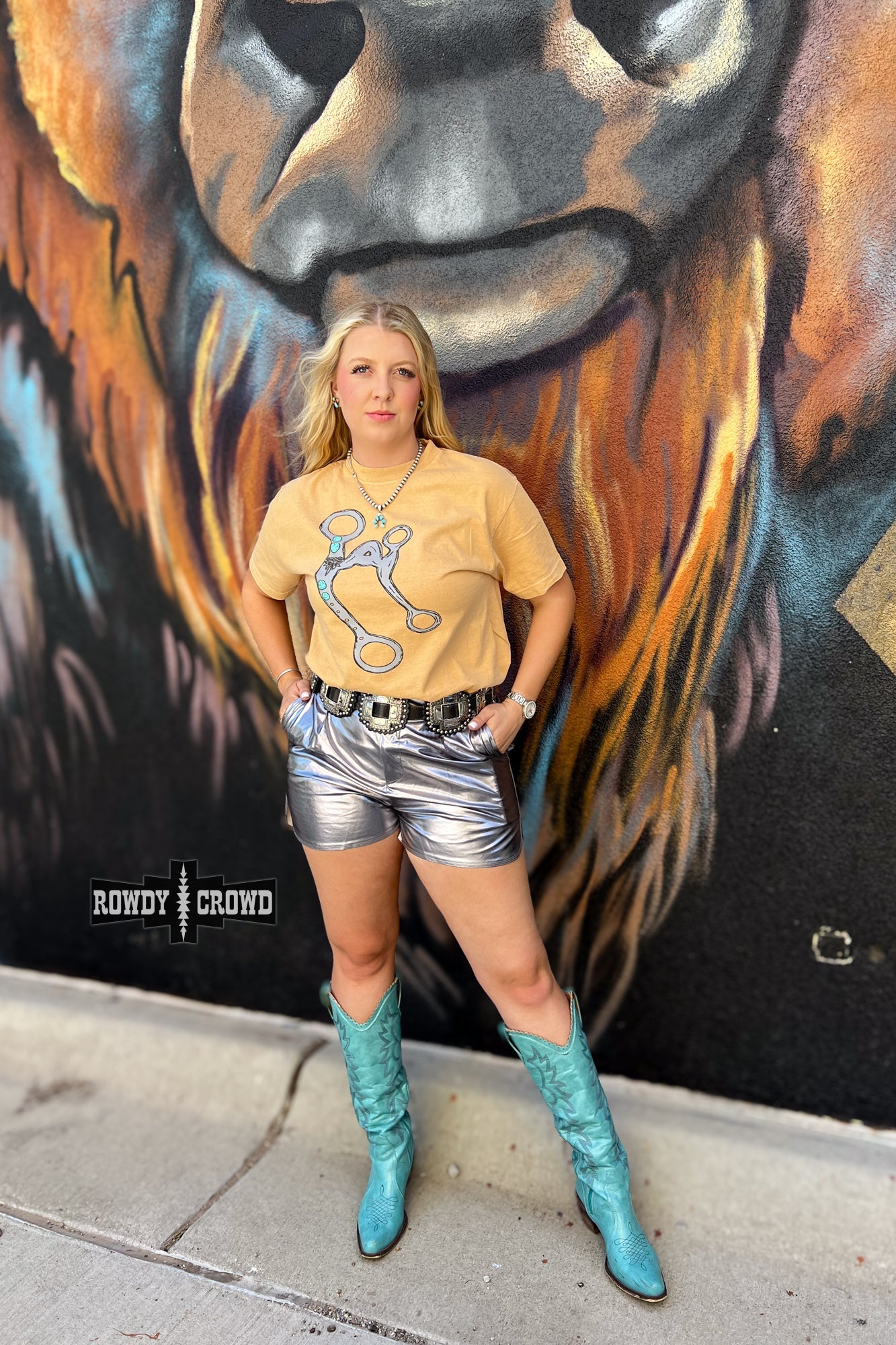 A Bit Ranchy Tee Rowdy Crowd Clothing