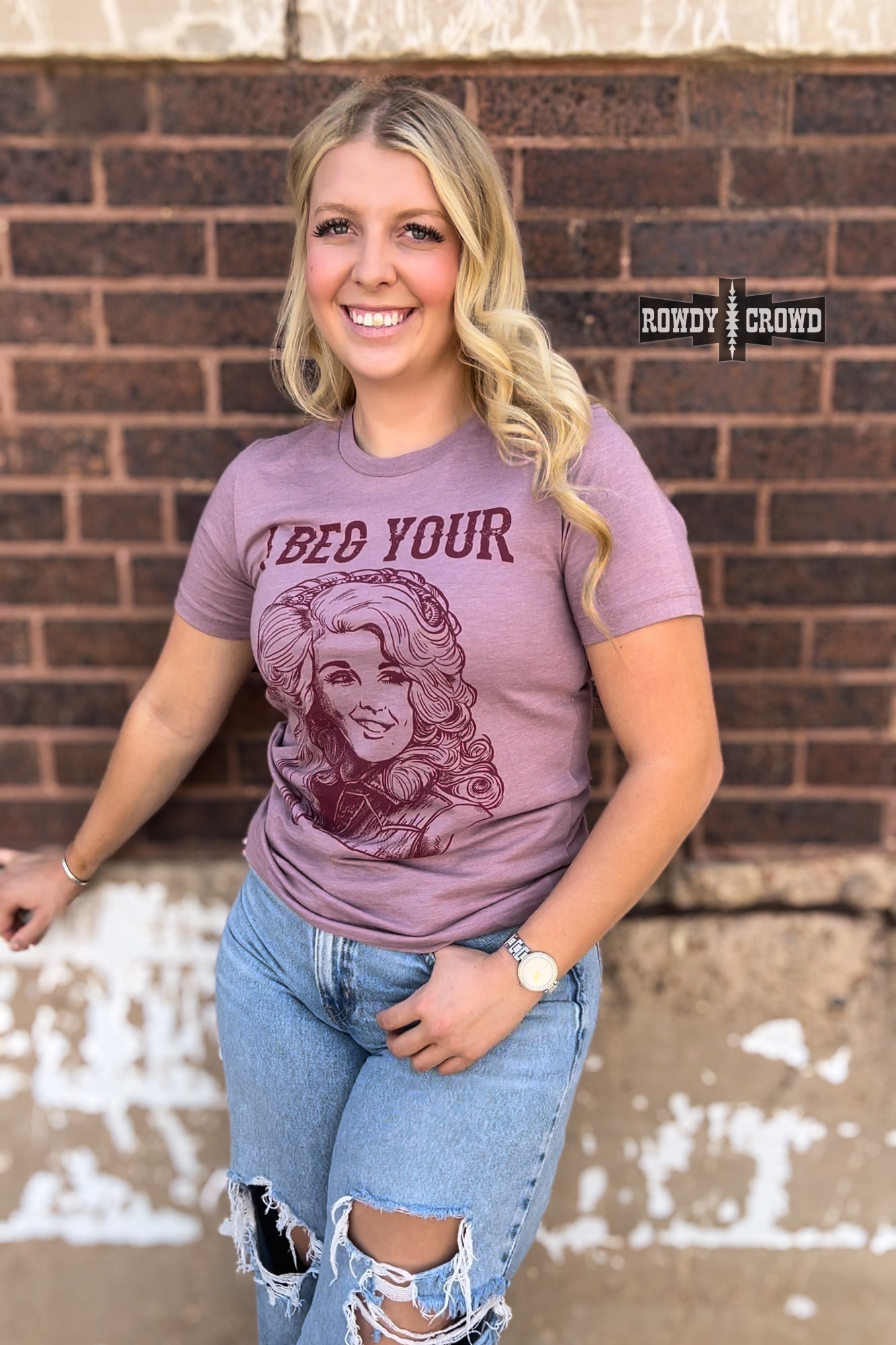 I Beg Your Tee Rowdy Crowd Clothing