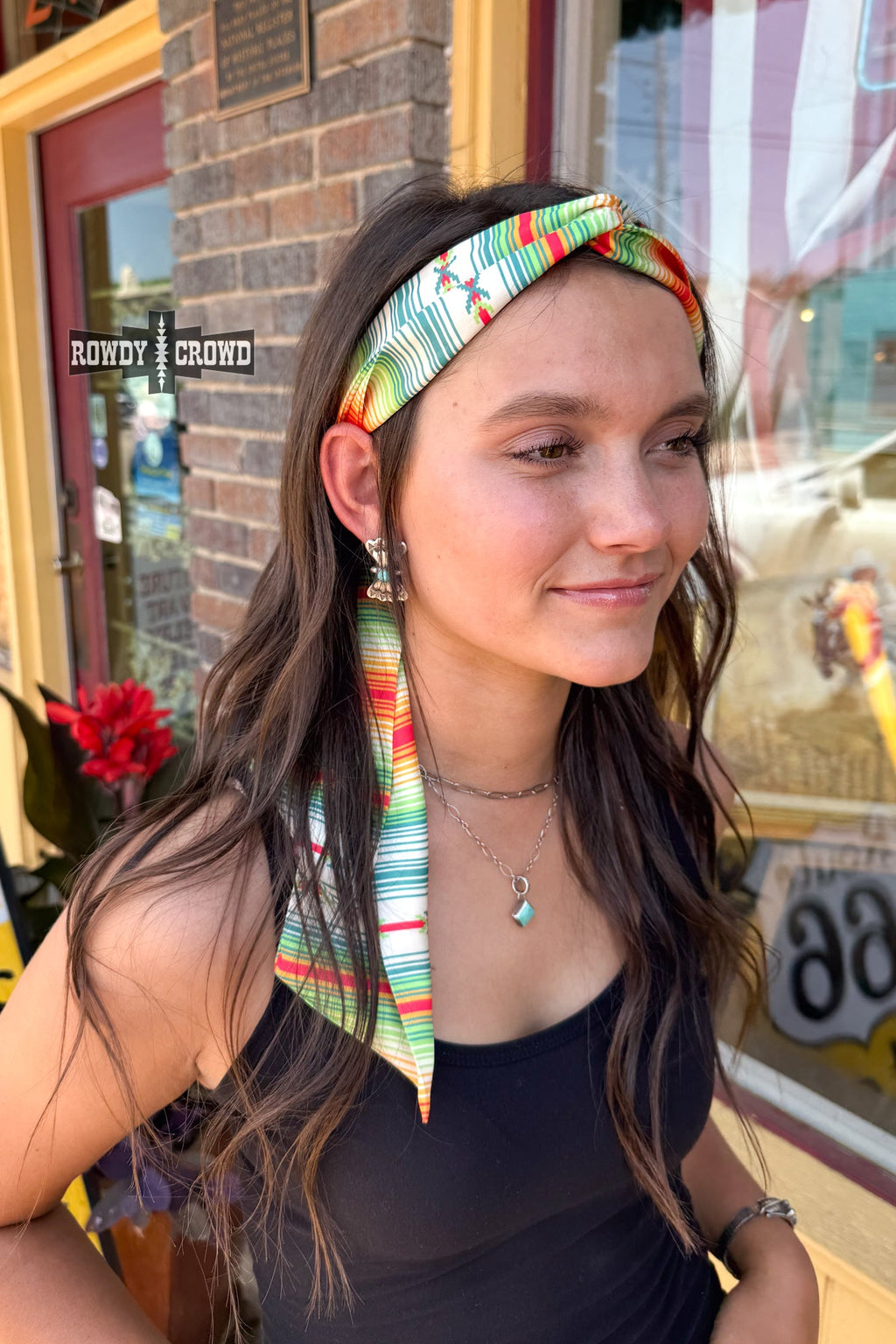 Good Vibes Long Scarf Rowdy Crowd Clothing