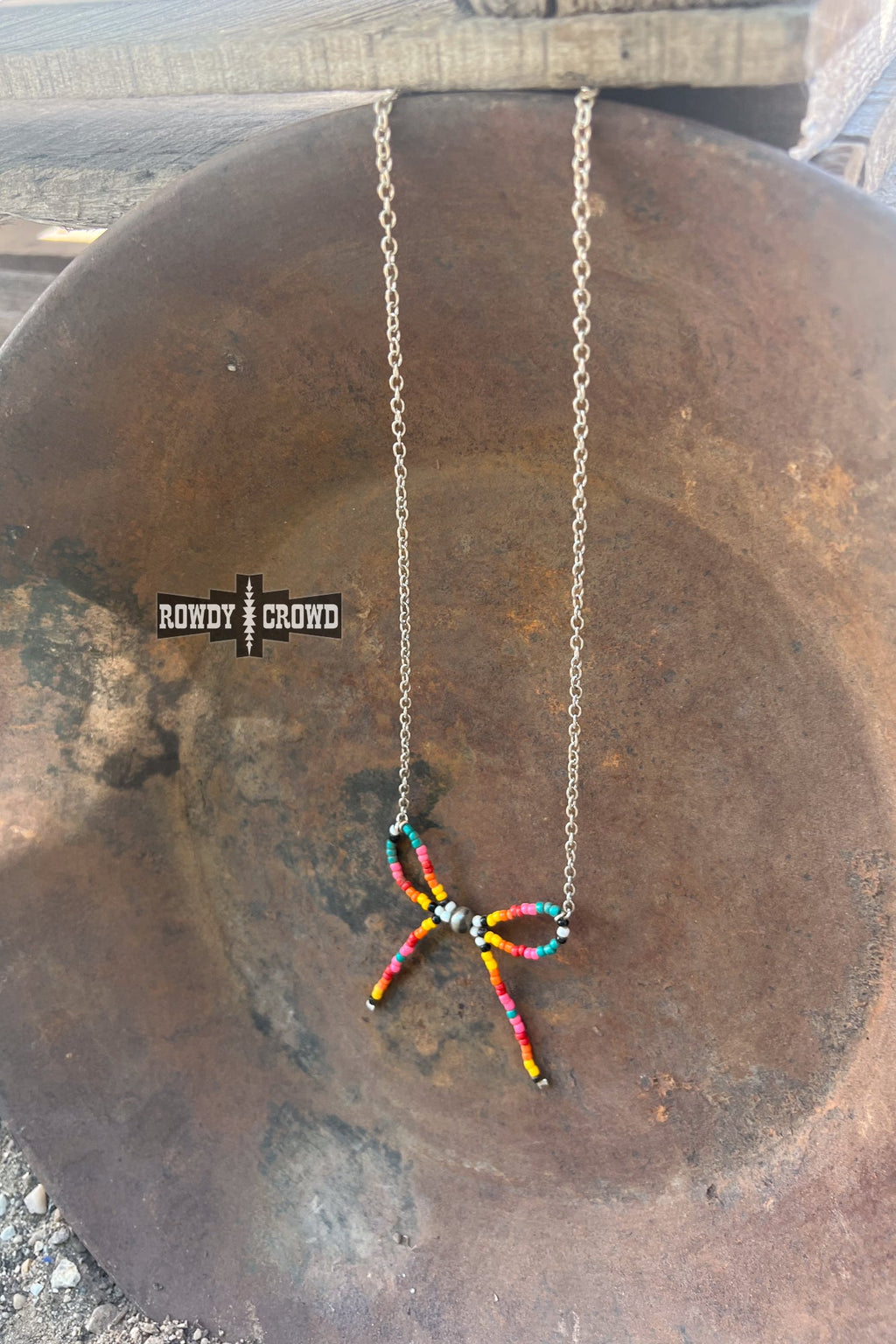 Bandera Bow Necklace Rowdy Crowd Clothing
