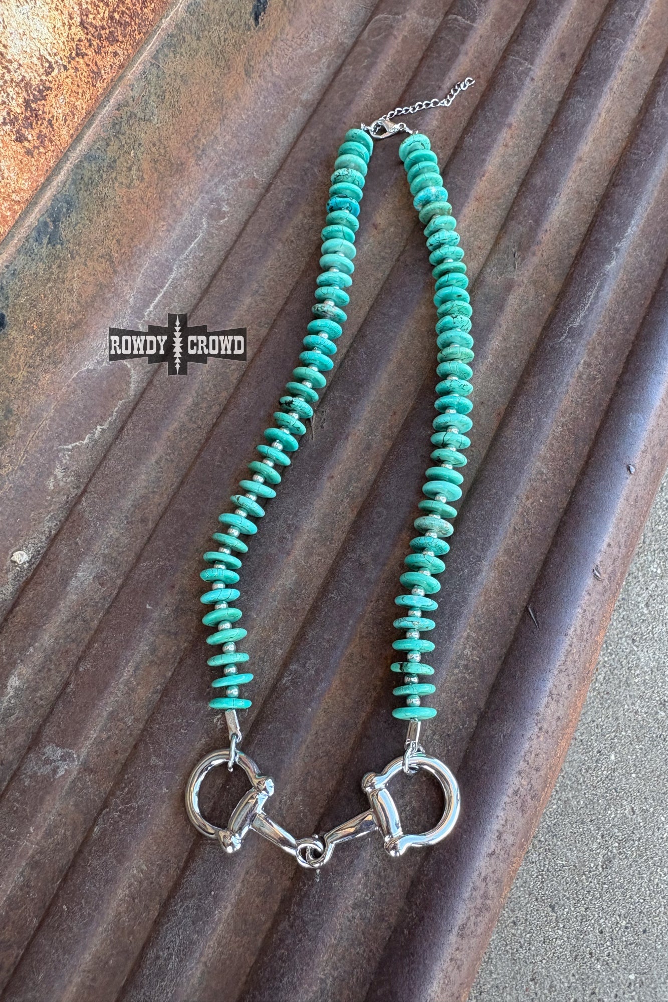 Buckin' Bit Necklace Rowdy Crowd Clothing