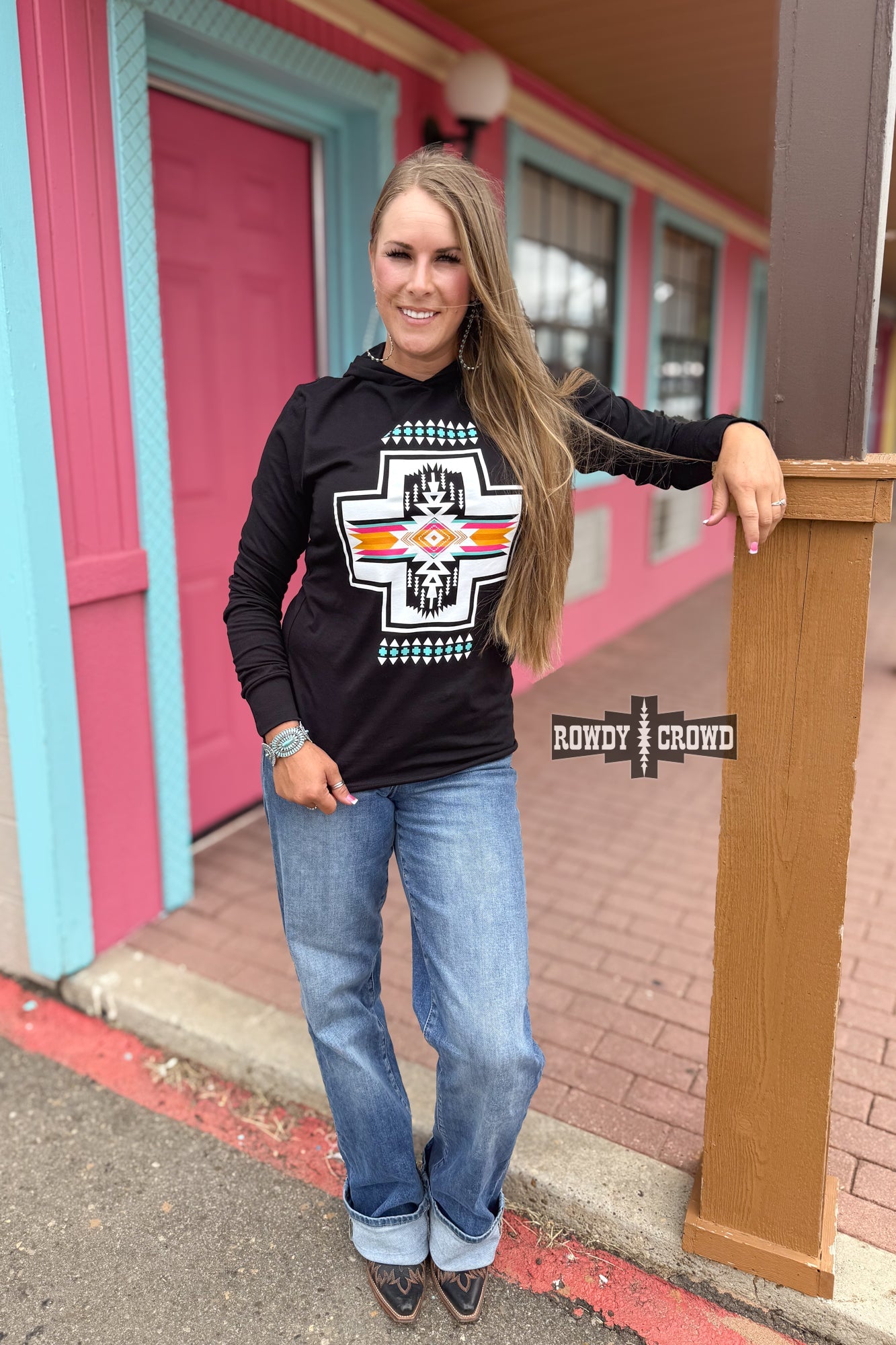 Angel Fire Hoodie Rowdy Crowd Clothing