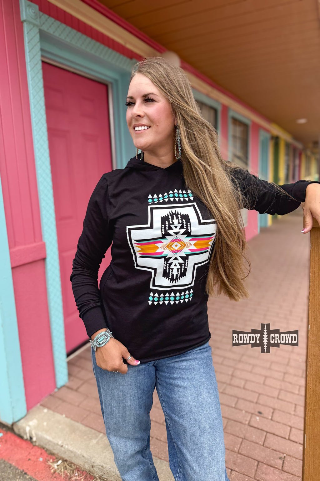 Angel Fire Hoodie Rowdy Crowd Clothing