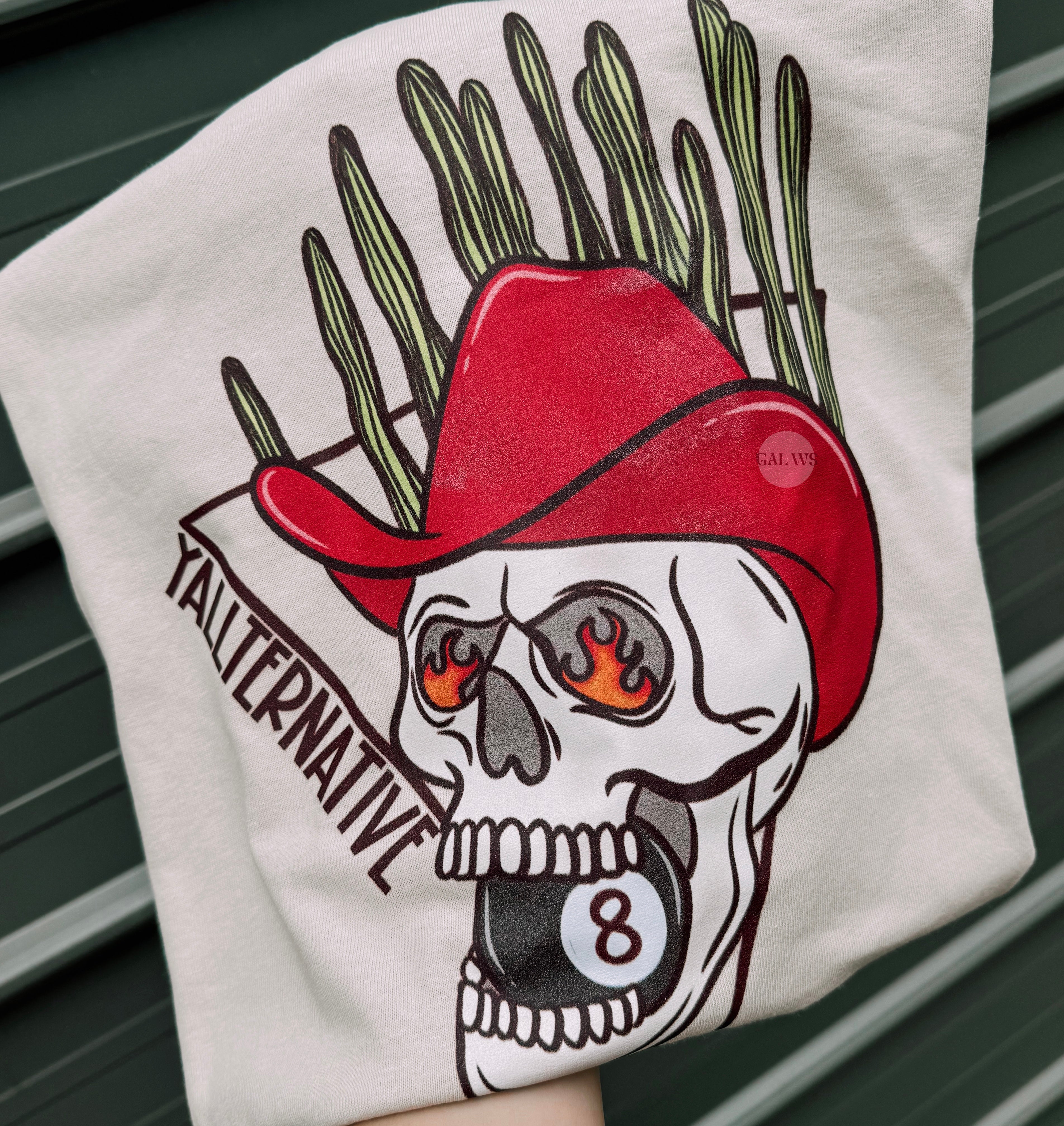 Yallternative Skull Graphic Tee