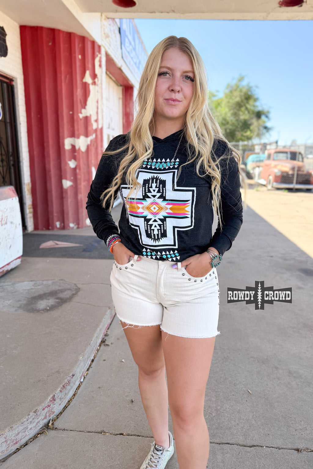Angel Fire Hoodie Rowdy Crowd Clothing
