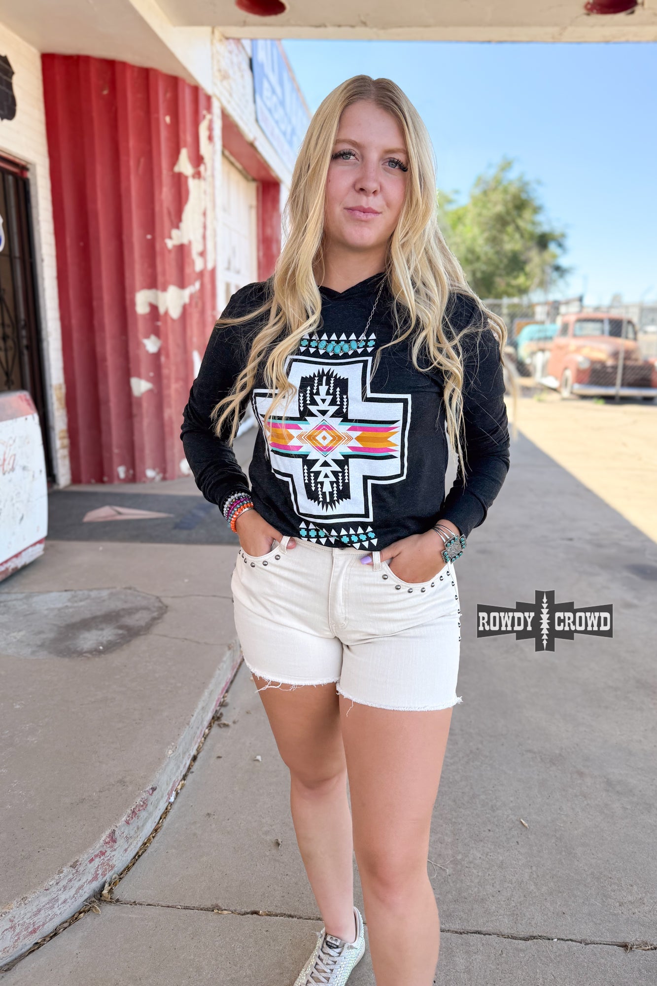 Angel Fire Hoodie Rowdy Crowd Clothing