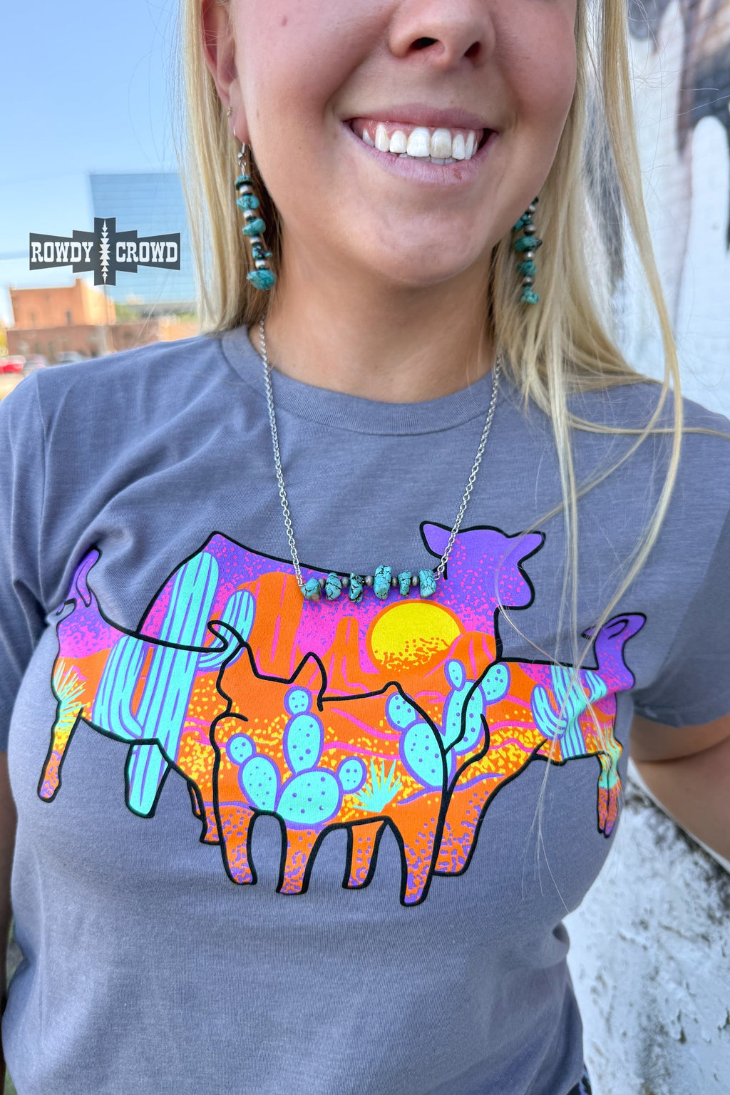 Marfa Lights Necklace Rowdy Crowd Clothing