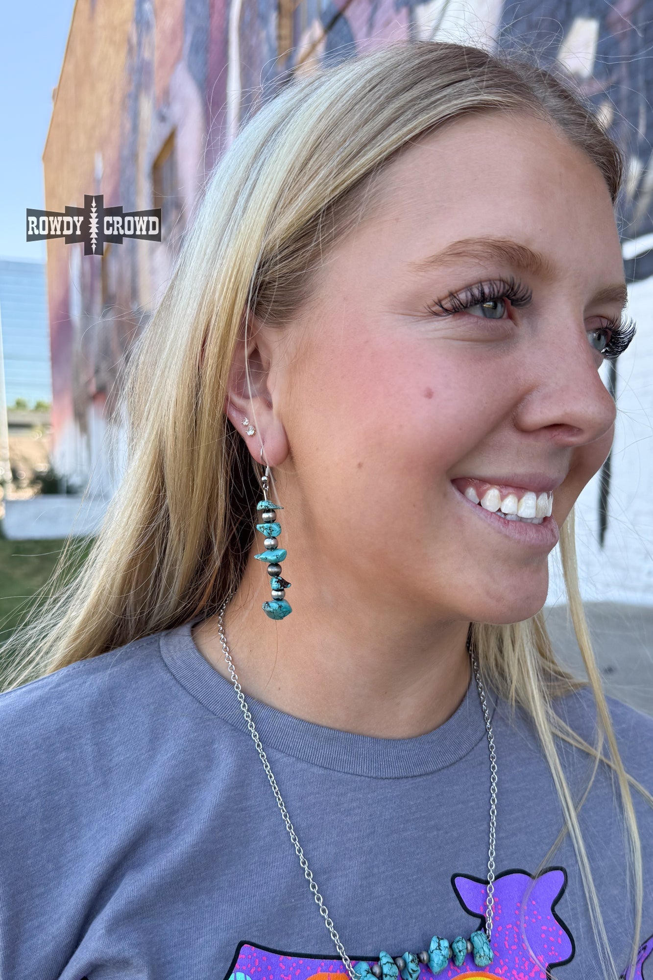 Rock 'Em Earrings Rowdy Crowd Clothing