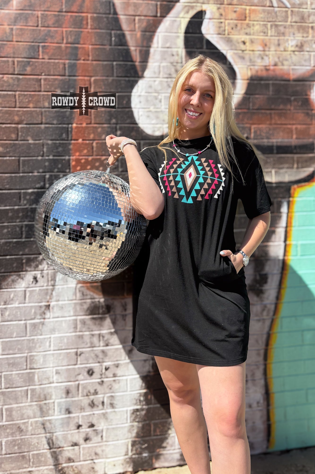 Desert Rose Dress Rowdy Crowd Clothing