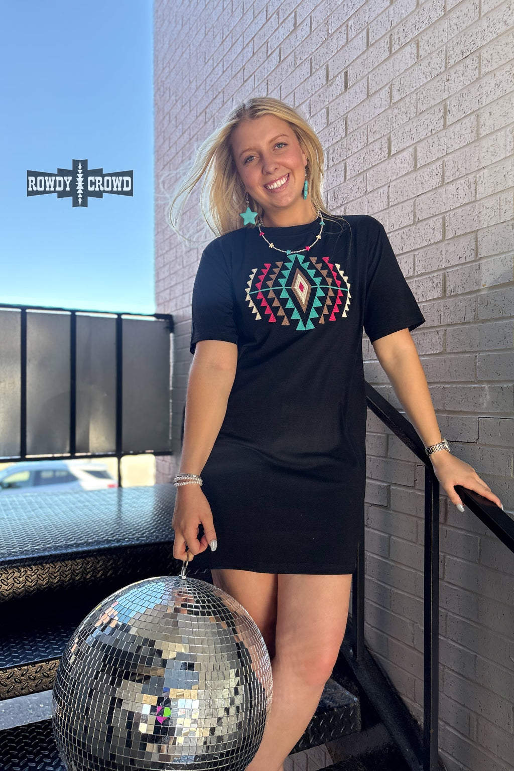 Desert Rose Dress Rowdy Crowd Clothing