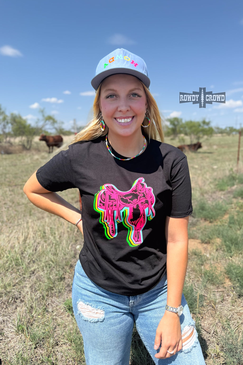 Saddle Bum Tee Rowdy Crowd Clothing