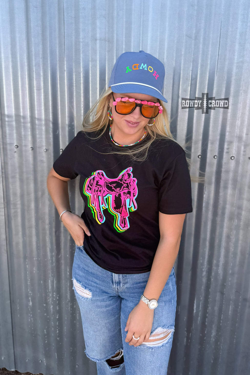 Saddle Bum Tee Rowdy Crowd Clothing