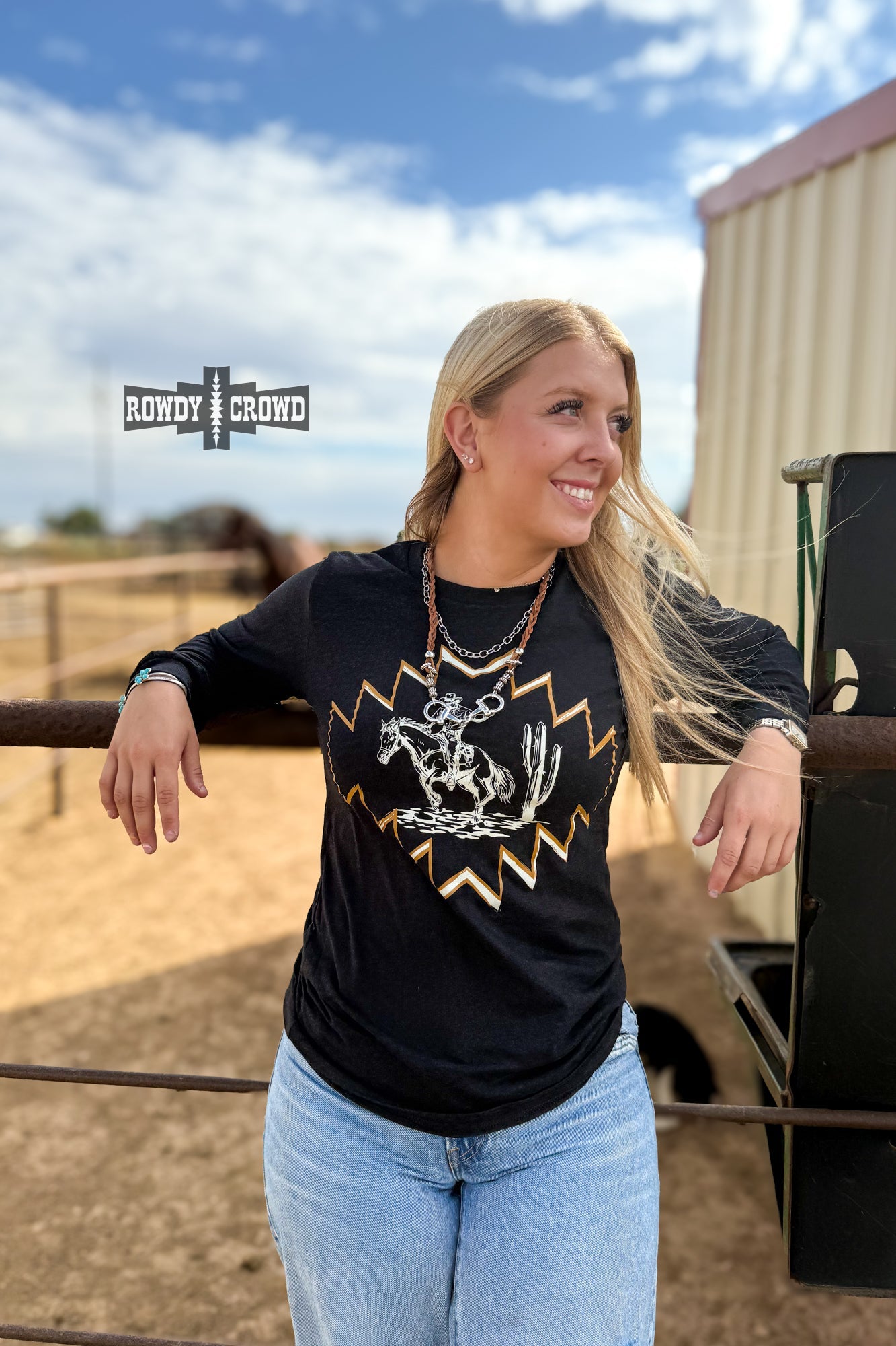Saguaro Drifter Long Sleeve Rowdy Crowd Clothing