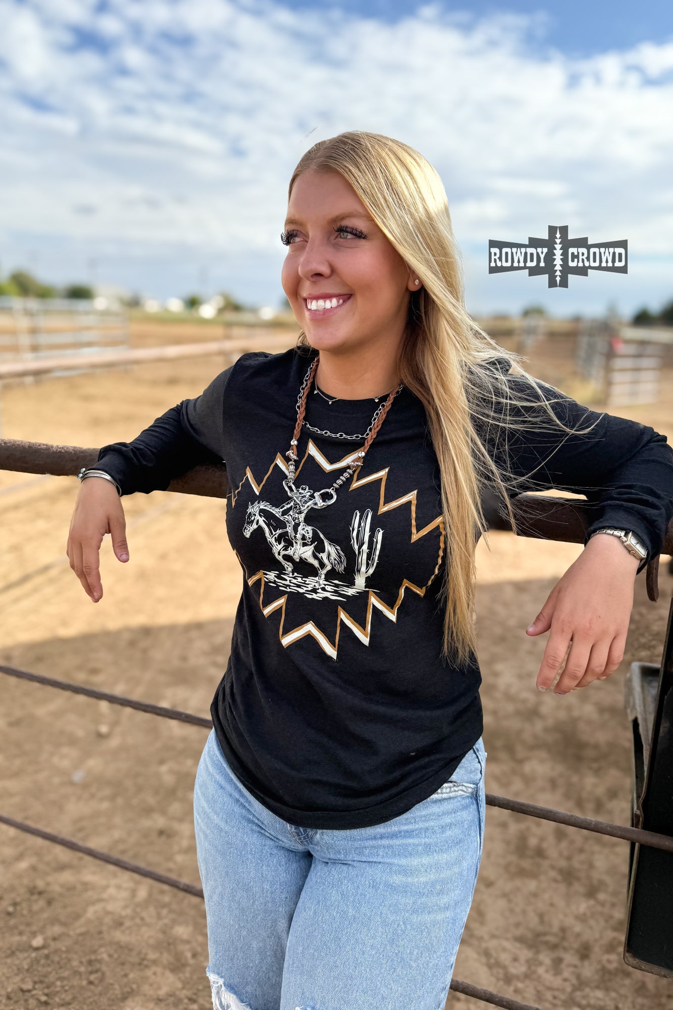 Saguaro Drifter Long Sleeve Rowdy Crowd Clothing
